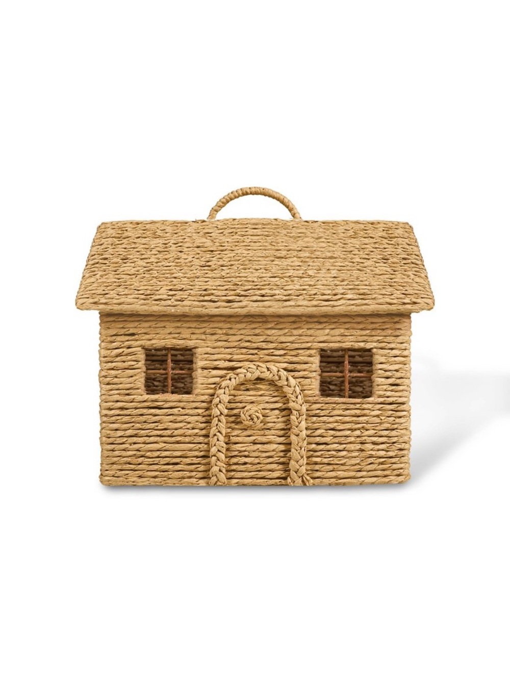 New Woven House Storage Lidded House Target Bullseye's Playground